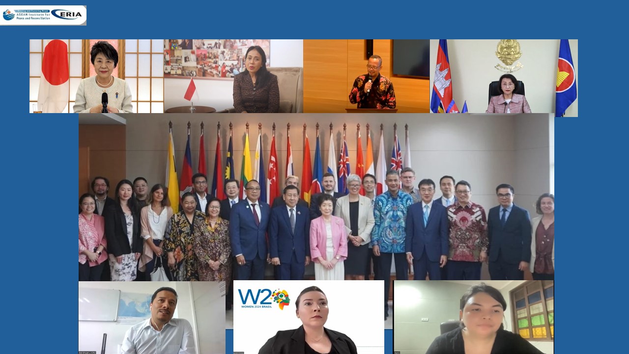 Kick-Off Roundtable of Joint ASEAN-IPR & ERIA Research Women, Peace, and Security (WPS) and Women in the Digital Economy (WDE): Understanding Synergies for the Future of ASEAN