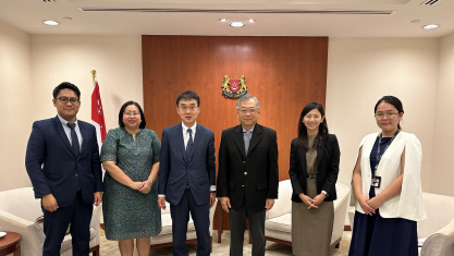 ERIA President Pays Courtesy Visit to the Deputy Prime Minister of Singapore