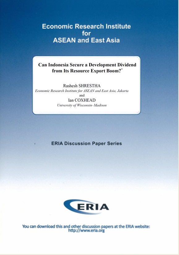 Can Indonesia Secure a Development Dividend from Its Resource Export Boom?