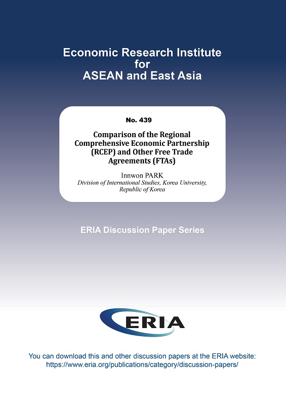 Comparison of the Regional Comprehensive Economic Partnership (RCEP) and  Other Free Trade Agreements (FTAs)